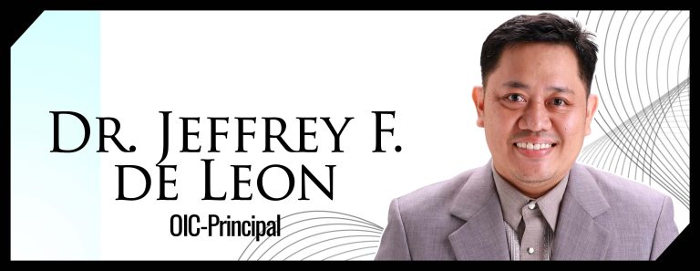 Jeffrey F. De Leon, PhD OIC-Principal